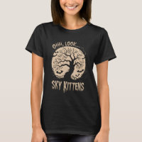 Oh Look Sky Kittens Halloween Funny Bats Lover