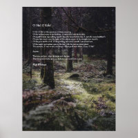 Oh Me! Oh Life! Walt Whitman Poem Wooded Path 3