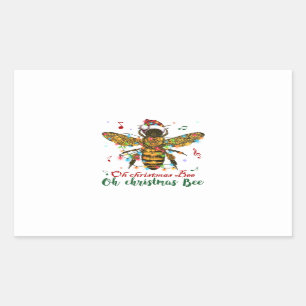 Oh Merry Christmas Bee Gifts Sticker