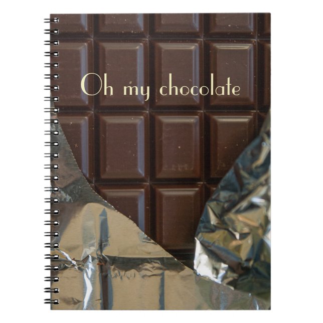 oh mon carnet chocolat (Devant)