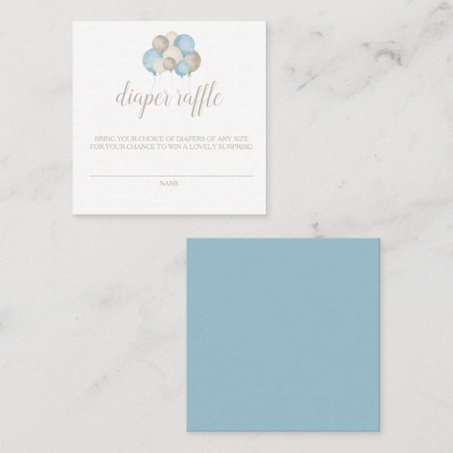 Oh mon Dieu ! Carte de rabat à couche d'aquarelle (Devant / Derrière)