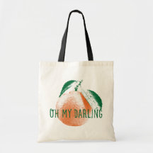 Oh mon sac fourre-tout réutilisable à clémentine