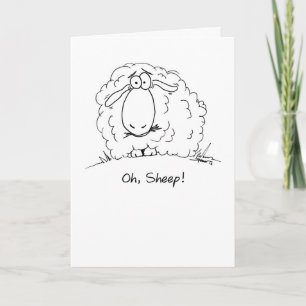 Oh, Mouton ! Carte d'anniversaire retardée