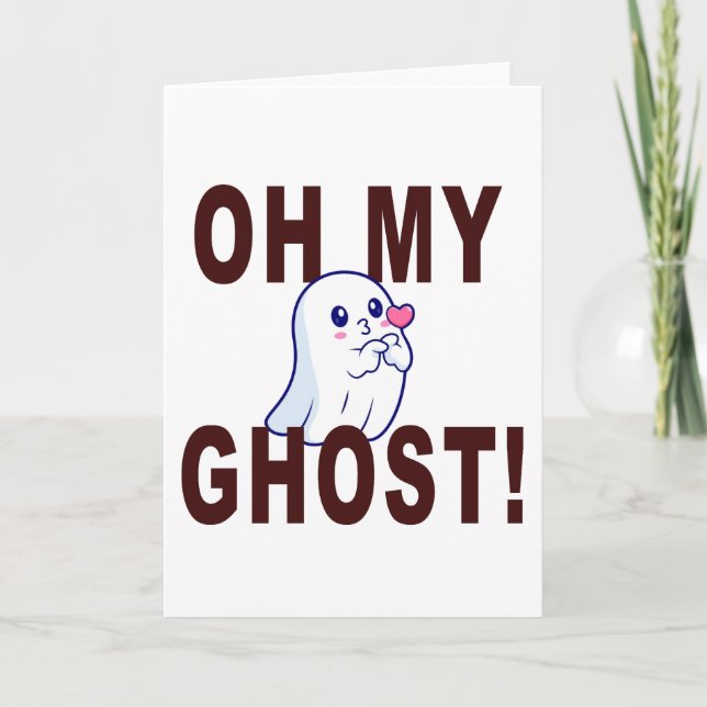 Oh My Ghost! Card (Front)