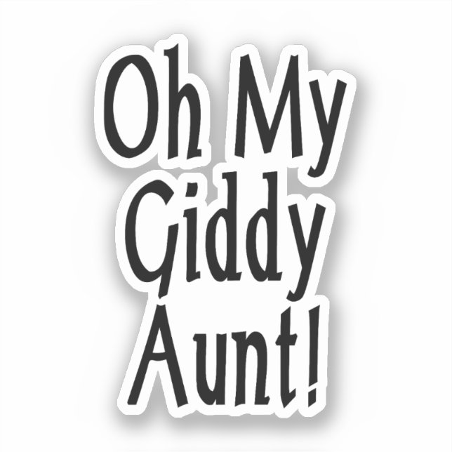 Oh My Giddy Aunt! (Front)