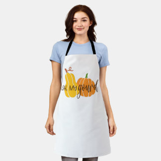Oh My, Gourd Apron