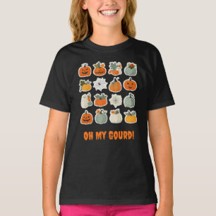 Oh My Gourd Funny Citrouille Halloween T-Shirt