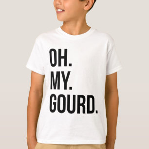 Oh My Gourd Funny Fall Autumn Squash Pumpkin T-Shirt