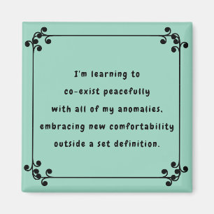 Oh My Mantra Magnet