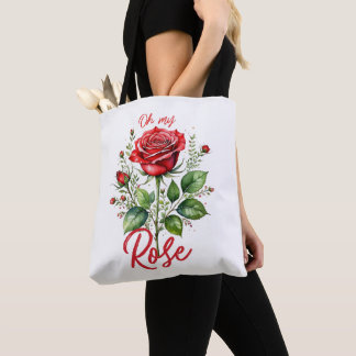 Oh my Rose Tote Bag
