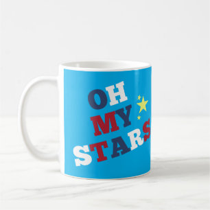 "Oh My Stars" Patriotic Coffee Mug