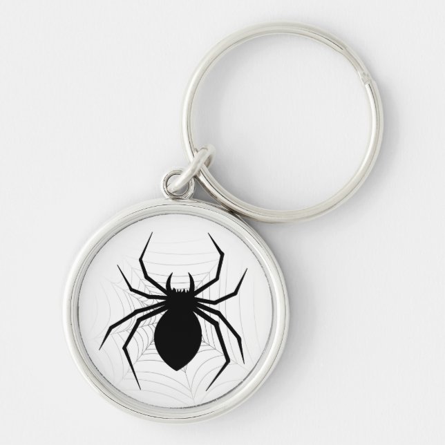 Oh my, there is a spider on your keychain! keychain (Front)
