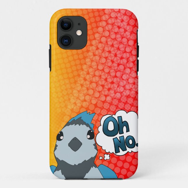 Oh No Bird Case-Mate iPhone Case (Back)