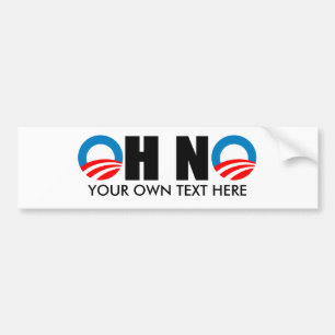 OH NO BUMPER STICKER