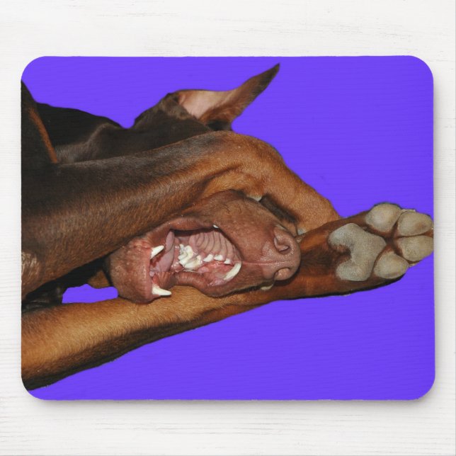 OH NO I can't watch... Mouse Pad (Front)