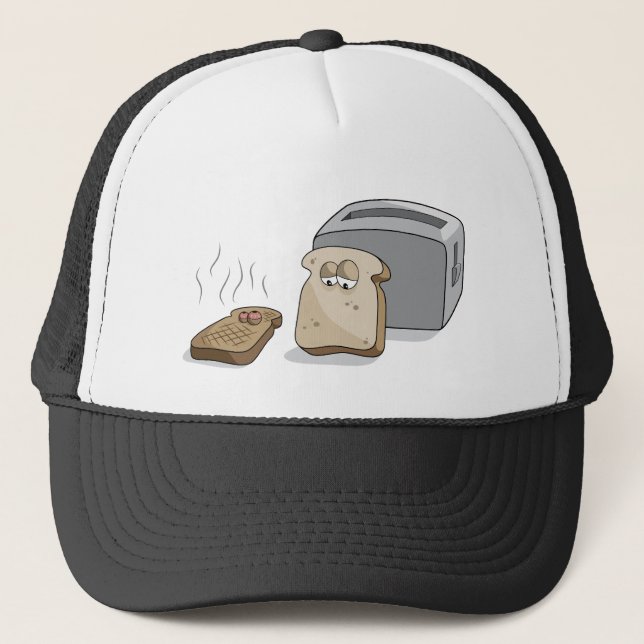Oh no! TOASTED Trucker Hat (Front)