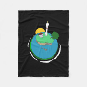 Oh No You Katydidn't Sticker Fleece Blanket
