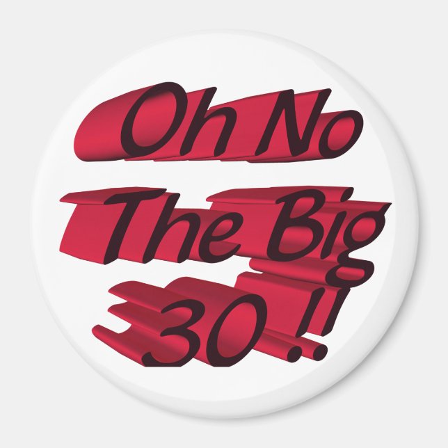 Oh Non Le Gros Magnet 30 (Devant)