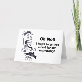 Oh Non Oublié Notre Carte Anniversaire