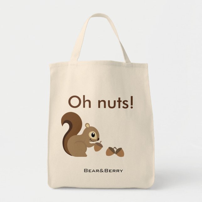 Oh nuts! shopping bag (Front)