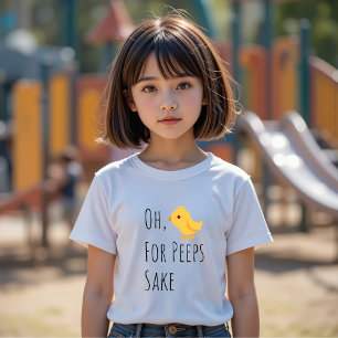 Oh Peeps pour Sake T-Shirts de Pâques pour les enf
