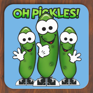 Oh Pickles Autocollant
