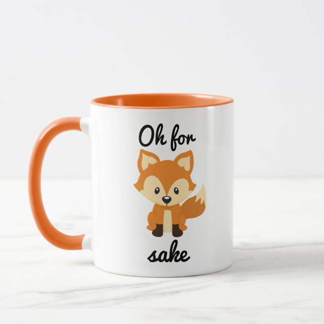 "Oh pour la tasse combinée de sonnerie orange de (Gauche)