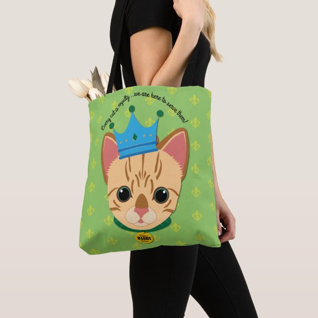 Oh prince Harry Kitten ! Sac fourre-tout (De près)