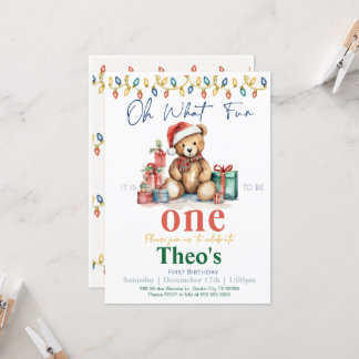 Oh Quel plaisir d'être une invitation à l'ours en 