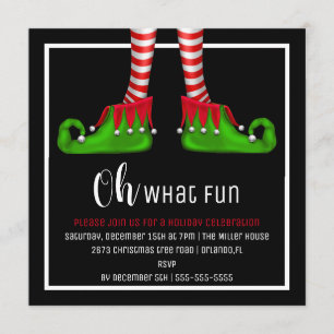 Oh, Quelle Fun Noël Invitation