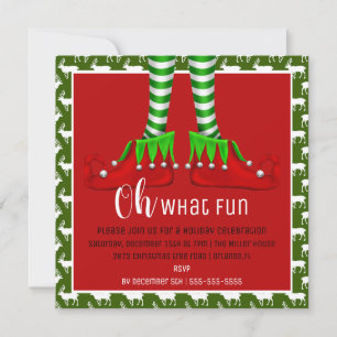 Oh, Quelle Fun Noël Invitation