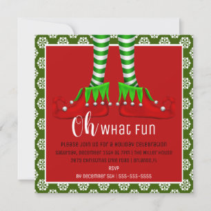 Oh, Quelle Fun Noël Invitation