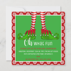 Oh, Quelle Fun Noël Invitation