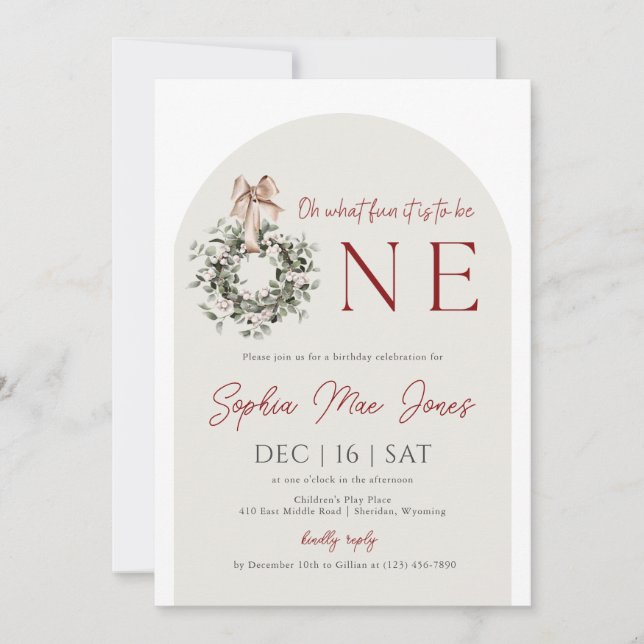 Oh Quelle Joie D'être Une Invitation (Devant)