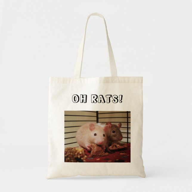 Oh Rats!  Tote Bag (Front)
