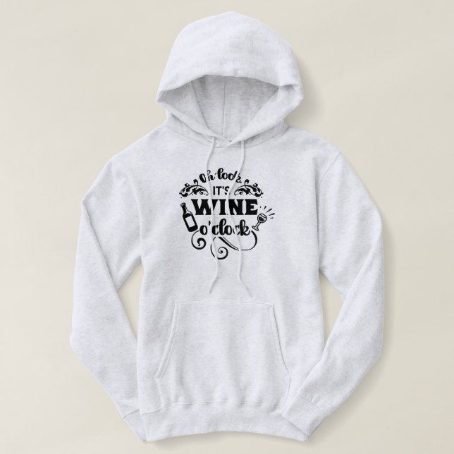 Oh regard, c'est sweat - shirt à capuche de dames (Design devant)