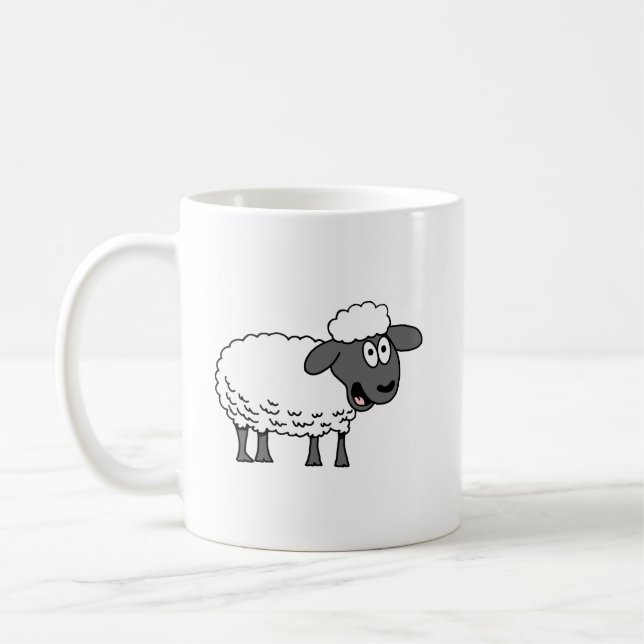 Oh Sheep! I'm 60! Coffee Mug (Left)