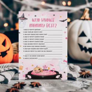 Oh Sheet Ghoul Halloween Who knows Mommy Best Game