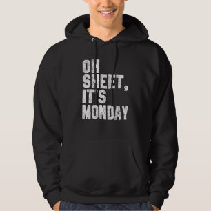 Oh Sheet It's Monday Accountant Accounting CPA Wom Hoodie