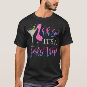 Oh Sip Girls Trip Tshirts For Women BFF Party Squa