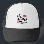 Oh Sip It's A Girl's Trip Trucker Hat<br><div class="desc">Oh Sip It's A Girl's Trip</div>