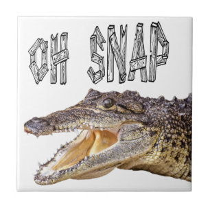 OH SNAP - Angry Gator Tile