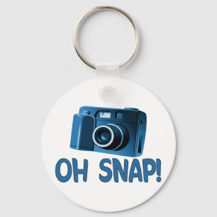 Oh Snap Camera Keychain