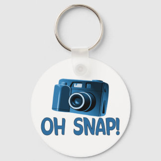 Oh Snap Camera Keychain