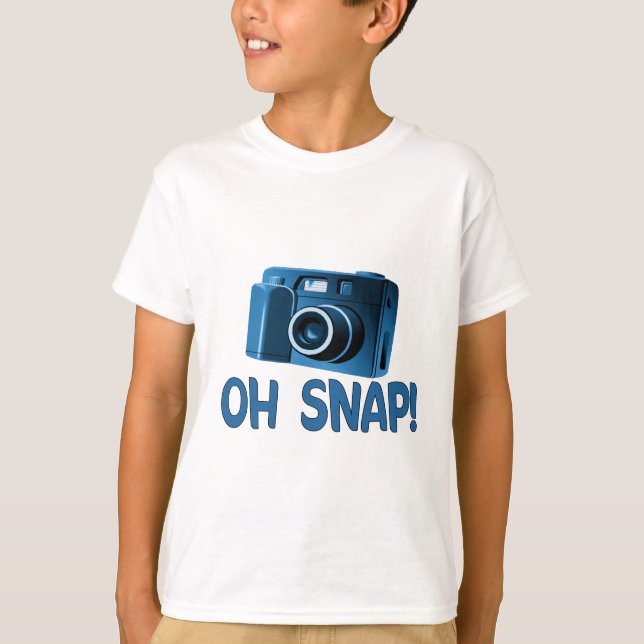 Oh Snap Camera T-Shirt (Front)