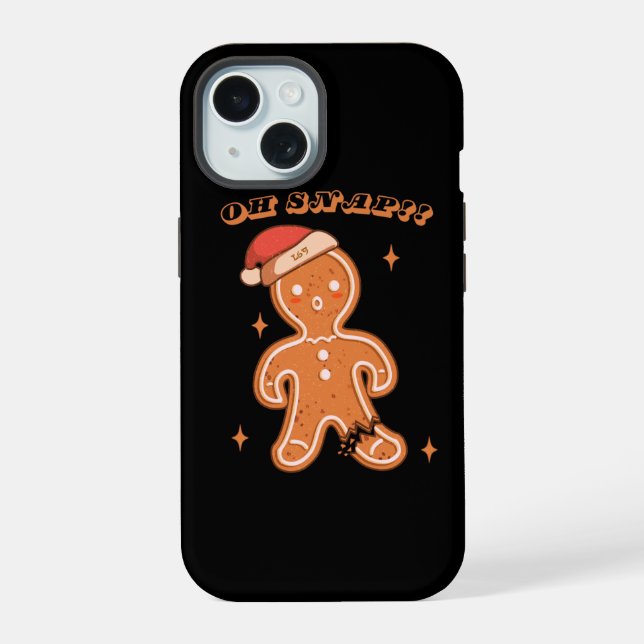 OH SNAP! funny christmas          iPhone 15 Case (Back)