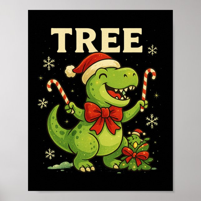 Oh Snap Funny Gingerbread Christmas Kids Design  Poster (Front)
