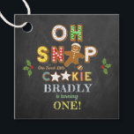 Oh Snap! Gingerbread Cookie Any Age Birthday Favour Tags<br><div class="desc">Celebrate in style with these cute and very trendy birthday party favour tags. This design is easy to personalize with your special event wording and your guests will be thrilled when they see these fabulous tags. Matching shower items can be found in the collection.</div>