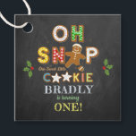Oh Snap! Gingerbread Cookie Any Age Birthday Favour Tags<br><div class="desc">Celebrate in style with these cute and very trendy birthday party favour tags. This design is easy to personalize with your special event wording and your guests will be thrilled when they see these fabulous tags. Matching shower items can be found in the collection.</div>