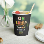 Oh Snap! Gingerbread Cookie Any Age Birthday Paper Cups<br><div class="desc">These paper cups are perfect for anyone celebrating a birthday this year. The design is easy to personalize with your own wording and matching party items can be found in the collection. Matching party items can be found in the collection.</div>
